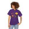 Wildflowers and a Yellow Rose, Graphic T-Shirts for Women, Floral Shirt, Womens Short Sleeve, Ladies Graphic Tees #5010TTS