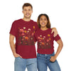 Wildflowers and Pink Roses, Graphic T-Shirts for Women, Floral Shirt, Womens Short Sleeve, Ladies Graphic Tees #5023TTS