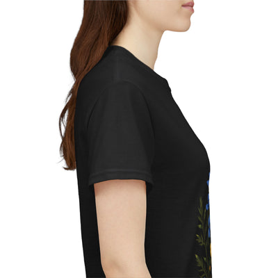 Wildflowers, Graphic T-Shirts for Women, Floral Shirt, Womens Short Sleeve, Ladies Graphic Tees #5121TTS