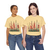 Wildflowers, Graphic T-Shirts for Women, Floral Shirt, Womens Short Sleeve, Ladies Graphic Tees #5122TTS