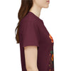 Wildflowers and Orange Roses, Graphic T-Shirts for Women, Floral Shirt, Womens Short Sleeve, Ladies Graphic Tees #5046TTS