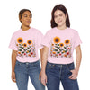 Sunflowers & Wildflowers, Graphic T-Shirts for Women, Floral Shirt, Womens Short Sleeve, Ladies Graphic Tees #5154TTS