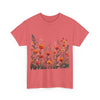 Wildflowers, Graphic T-Shirts for Women, Floral Shirt, Womens Short Sleeve, Ladies Graphic Tees #5102TTS