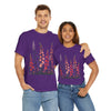 Wildflowers, Graphic T-Shirts for Women, Floral Shirt, Womens Short Sleeve, Ladies Graphic Tees #5118TTS