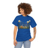 Wildflowers and White Roses, Graphic T-Shirts for Women, Floral Shirt, Womens Short Sleeve, Ladies Graphic Tees #5039TTS