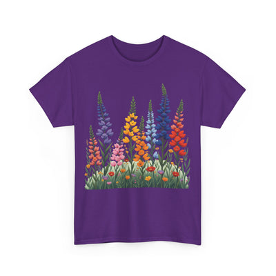 Wildflowers, Graphic T-Shirts for Women, Floral Shirt, Womens Short Sleeve, Ladies Graphic Tees #5120TTS