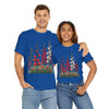 Wildflowers, Graphic T-Shirts for Women, Floral Shirt, Womens Short Sleeve, Ladies Graphic Tees #5122TTS