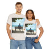 Have You Forgiven Your Ex?  Man on Bench Looking at Waves, Forgiving T-Shirt, Forgiveness, Relationship Healing Top #5005STS
