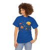 Wildflowers and a Yellow Rose, Graphic T-Shirts for Women, Floral Shirt, Womens Short Sleeve, Ladies Graphic Tees #5010TTS