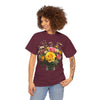 Wildflowers and Pink & Yellow Roses, Graphic T-Shirts for Women, Floral Shirt, Womens Short Sleeve, Ladies Graphic Tees #5143TTS