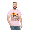 Sunflowers & Wildflowers, Graphic T-Shirts for Women, Floral Shirt, Womens Short Sleeve, Ladies Graphic Tees #5154TTS