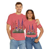 Wildflowers, Graphic T-Shirts for Women, Floral Shirt, Womens Short Sleeve, Ladies Graphic Tees #5125TTS