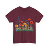 Wildflowers, Graphic T-Shirts for Women, Floral Shirt, Womens Short Sleeve, Ladies Graphic Tees #5117TTS