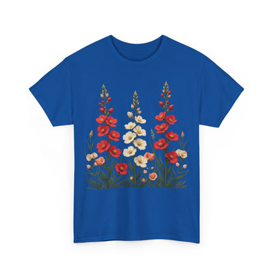 Wildflowers, Graphic T-Shirts for Women, Floral Shirt, Womens Short Sleeve, Ladies Graphic Tees #5123TTS