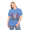 Wildflowers, Graphic T-Shirts for Women, Floral Shirt, Womens Short Sleeve, Ladies Graphic Tees #5123TTS