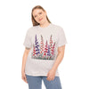 Wildflowers, Graphic T-Shirts for Women, Floral Shirt, Womens Short Sleeve, Ladies Graphic Tees #5118TTS