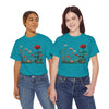 Wildflowers and a Red Rose, Graphic T-Shirts for Women, Floral Shirt, Womens Short Sleeve, Ladies Graphic Tees #5008TTS