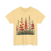 Wildflowers, Graphic T-Shirts for Women, Floral Shirt, Womens Short Sleeve, Ladies Graphic Tees #5122TTS