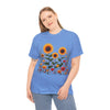 Sunflowers & Wildflowers, Graphic T-Shirts for Women, Floral Shirt, Womens Short Sleeve, Ladies Graphic Tees #5154TTS