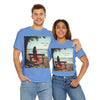 Have You Forgiven Your Ex?  Woman on Bench Looking at Waves, Forgiving T-Shirt, Forgiveness, Relationship Healing Top #5002STS
