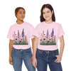 Wildflowers, Graphic T-Shirts for Women, Floral Shirt, Womens Short Sleeve, Ladies Graphic Tees #5125TTS