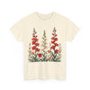 Wildflowers, Graphic T-Shirts for Women, Floral Shirt, Womens Short Sleeve, Ladies Graphic Tees #5123TTS