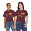 Wildflowers and a Yellow Rose, Graphic T-Shirts for Women, Floral Shirt, Womens Short Sleeve, Ladies Graphic Tees #5010TTS