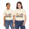 Wildflowers, Graphic T-Shirts for Women, Floral Shirt, Womens Short Sleeve, Ladies Graphic Tees #5112TTS