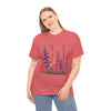 Wildflowers, Graphic T-Shirts for Women, Floral Shirt, Womens Short Sleeve, Ladies Graphic Tees #5118TTS