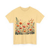 Wildflowers, Graphic T-Shirts for Women, Floral Shirt, Womens Short Sleeve, Ladies Graphic Tees #5102TTS