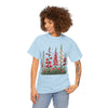 Wildflowers, Graphic T-Shirts for Women, Floral Shirt, Womens Short Sleeve, Ladies Graphic Tees #5122TTS