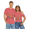 Wildflowers, Graphic T-Shirts for Women, Floral Shirt, Womens Short Sleeve, Ladies Graphic Tees #5113TTS