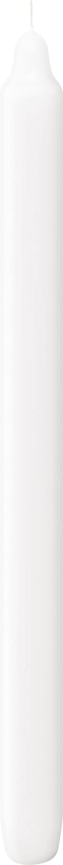 Bolsius Straight Unscented White Candles Pack of 100-11.5-inch Long Candles -12 Hour Long Burning Candles - Perfect for Emergency Candles, Chime Candles, Table Candles for Wedding Dinner, Christmas