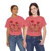 Wildflowers and Red Roses, Graphic T-Shirts for Women, Floral Shirt, Womens Short Sleeve, Ladies Graphic Tees #5034TTS