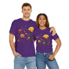 Wildflowers and a Yellow Rose, Graphic T-Shirts for Women, Floral Shirt, Womens Short Sleeve, Ladies Graphic Tees #5010TTS