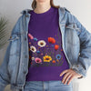 Wildflowers, Graphic T-Shirts for Women, Floral Shirt, Womens Short Sleeve, Ladies Graphic Tees #5109TTS