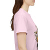 Wildflowers and Pink & Yellow Roses, Graphic T-Shirts for Women, Floral Shirt, Womens Short Sleeve, Ladies Graphic Tees #5143TTS