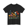 Wildflowers, Graphic T-Shirts for Women, Floral Shirt, Womens Short Sleeve, Ladies Graphic Tees #5115TTS