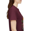 Wildflowers and Pink & Yellow Roses, Graphic T-Shirts for Women, Floral Shirt, Womens Short Sleeve, Ladies Graphic Tees #5144TTS