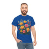Wildflowers and Pink & Yellow Roses, Graphic T-Shirts for Women, Floral Shirt, Womens Short Sleeve, Ladies Graphic Tees #5142TTS