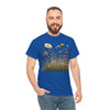 Wildflowers and White Roses, Graphic T-Shirts for Women, Floral Shirt, Womens Short Sleeve, Ladies Graphic Tees #5041TTS