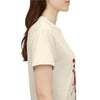 Wildflowers and Red Roses, Graphic T-Shirts for Women, Floral Shirt, Womens Short Sleeve, Ladies Graphic Tees #5130TTS
