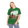 Have You Forgiven Your Ex?  Woman on Bench Looking at Waves, Forgiving T-Shirt, Forgiveness, Relationship Healing Top #5002STS