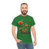 Wildflowers and Orange Roses, Graphic T-Shirts for Women, Floral Shirt, Womens Short Sleeve, Ladies Graphic Tees #5046TTS