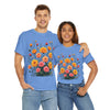 Wildflowers and Pink & Yellow Roses, Graphic T-Shirts for Women, Floral Shirt, Womens Short Sleeve, Ladies Graphic Tees #5140TTS