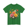 Wildflowers and Pink & Yellow Roses, Graphic T-Shirts for Women, Floral Shirt, Womens Short Sleeve, Ladies Graphic Tees #5144TTS