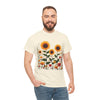 Sunflowers & Wildflowers, Graphic T-Shirts for Women, Floral Shirt, Womens Short Sleeve, Ladies Graphic Tees #5154TTS
