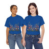 Wildflowers, Graphic T-Shirts for Women, Floral Shirt, Womens Short Sleeve, Ladies Graphic Tees #5104TTS