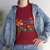 Wildflowers, Graphic T-Shirts for Women, Floral Shirt, Womens Short Sleeve, Ladies Graphic Tees #5112TTS