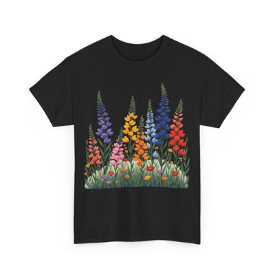 Wildflowers, Graphic T-Shirts for Women, Floral Shirt, Womens Short Sleeve, Ladies Graphic Tees #5120TTS